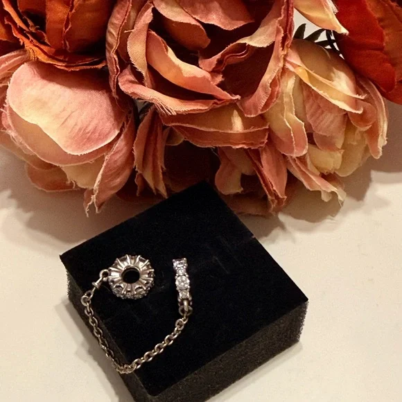 Pandora Sparkle Safety Chain - Picture 2 of 5